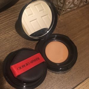 armani power fabric foundation balm swatches
